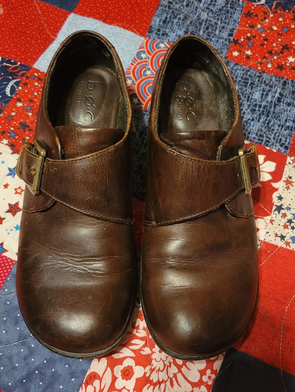 B.O.C Classic Brown Buckle Loafer